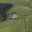 Oblique aerial view centred on the farmstead, taken from the ENE.