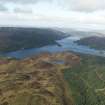 Oblique aerial view looking towards the Kyles of Bute, taken from the S.