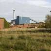 View from SW of the coal fired boiler house (power station).