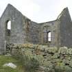 View of Berneray Parliamentary Church, taken  from north west