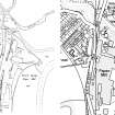 Extract from the Ordnance Survey 6-inch map, second edition, Fife, 1896, sheet VIII.NE. and extract from the Ordnance Survey 25-inch map, second edition, Fife, 1914, sheet VIII.