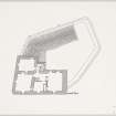 Publication drawing. Duntrune Castle; second floor plan. 