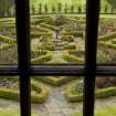 View of garden from drawing room window.