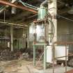 Interior.  View in phosphorus charging house showing test equipment.