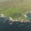General oblique view centred on Hynish, taken from the ENE.