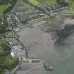 General oblique aerial view of Garlieston, taken from the ESE.