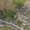 General oblique aerial view of Whithorn centred on St John's Church and Mansefield, taken from the WSW.