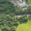 Oblique aerial view of Castlewigg country house, taken from the ENE.