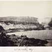 View of ships at Caol Isla distillery.
Titled: 'Caol Isla distillery Islay'. 

