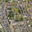General oblique aerial view of Kilwinning Abbey, taken from the W.