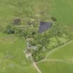 General oblique aerial view of Little Sparta garden, taken from the S.