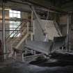 Interior. Building 2. Stock Preparation House, first floor, south east corner: Hydrosieve for No.5 papermaking machine.