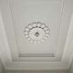 Interior. Ground floor. Vestibule. Ceiling plasterwork. Detail