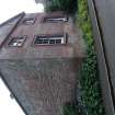 View of Stable block. First floor once housed a cistern installed in 1809. Fed from the waterworks in Paxton Glen, this water was used for bathing and water closet flushing from the early 19th century.