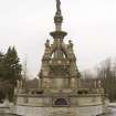 View of the Stewart Memorial Fountain, Kelvingrove Park, Glasgow after restoration, taken from ESE