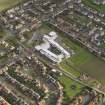 Oblique aerial view centred on the School, taken from the NW.
