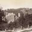 View from SW.
Titled: 'Rosslyn Castle and Chapel JP. 31'.
