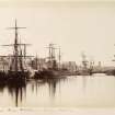 View looking E.
Titled: 'Aberdeen Inner Harbour - looking East'.
