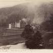 General view of castle and grounds.
Titled: "Taymouth Castle  residence of the Earl of Breadalbane"
