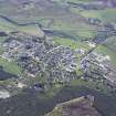 General oblique aerial view of Kingussie, taken from the NW.