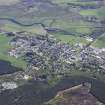 General oblique aerial view of Kingussie, taken from the WNW.