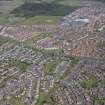Oblique aerial view of the housing in the Pitcorthie area of Dunfermline, taken from the WSW.
