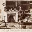 View of drawing room, 6 Coates Crescent, Edinburgh.
Titled: 'Drawing room 6 Coates Crescent 1881'

