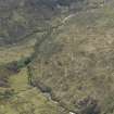 General oblique aerial view of the confluence of Gleann Tanagaidh and Strathcromble.