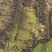 SW oblique aerial view of Rough Castle Roman Fort and the course of the Antonine Wall.
