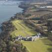 General oblique aerial view of the estate centred on Hopetoun House, taken from the NW.