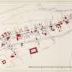 'Old Edinburgh', I G Lindsay, 1939, map of the old town by I G Lindsay