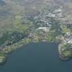 General oblique aerial view of Portree, taken from the SSE.
