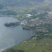 General oblique aerial view of Portree, taken from the E.