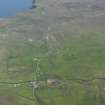 General oblique aerial view of the crofting landscape at Balmacqueen and Kendram, taken from the W.