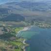 General oblique aerial view of Ardarroch and Achintraid, taken from the NW.