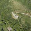 Oblique aerial view of the house at Eriska, taken from the W.