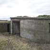 General view of searchlight emplacement.