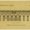 Holyrood Abbey.
Elevation of nave arcade.