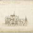 South Elevation of Binn House, Burntisland.