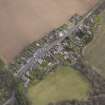 Oblique aerial view centred on the village, taken from the NW.