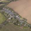 Oblique aerial view centred on the village, taken from the SW.