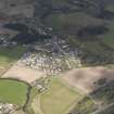 Oblique aerial view centred on the village, taken from the ESE.