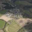 Oblique aerial view centred on the village, taken from the ESE.