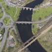 General oblique aerial view centred on the Causewayhead Road New Bridge, Stirling, taken from the NE.