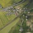 Oblique aerial view of Burnmouth village, taken from the ESE.