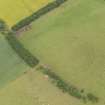 Oblique aerial view of the parchmarks of the fort, taken from the SSW.