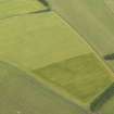 Oblique aerial view of the cropmarks of the rectilinear settlement, taken from the SSW.