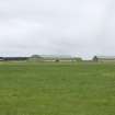 General view from SE of two K type aircraft hangars with a Nimrod Mk 2 in the NE dispersal area.