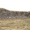N wall, view from centre of courtyard (panorama image 3)