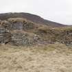 E wall, view from centre of courtyard (panorama image 10)